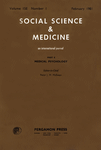Go to journal home page - Social Science & Medicine. Part E Medical Psychology